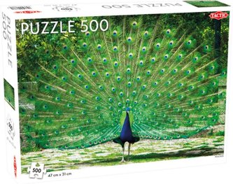 Puzzle 500 Peacock