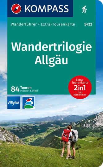 KOMPASS Wanderführer Wandertrilogie Allgäu