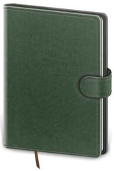 Diář 2022 Flip - zeleno/šedý, denní, B6
