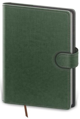 Diář 2022 Flip - zeleno/šedý, denní, B6