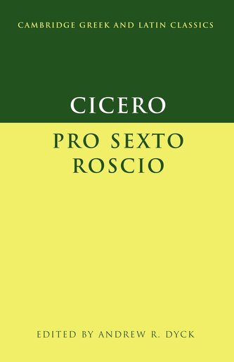 Cicero: 'Pro Sexto Roscio'