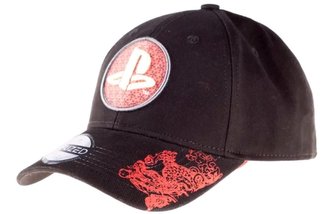 Kšiltovka Playstation: Biker Japanese (nastavitelná)