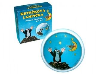 LED Závěsná lampička Krtek plast 14x14 cm v krabičce