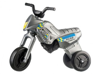 Odrážedlo Enduro Yupee Policie velké plast výška sedadla 31cm nosnost do 25kg 12m+ Odrážedlo Enduro Yupee Policie velké plast výška sedadla 31cm nosnost do 25kg 12m+