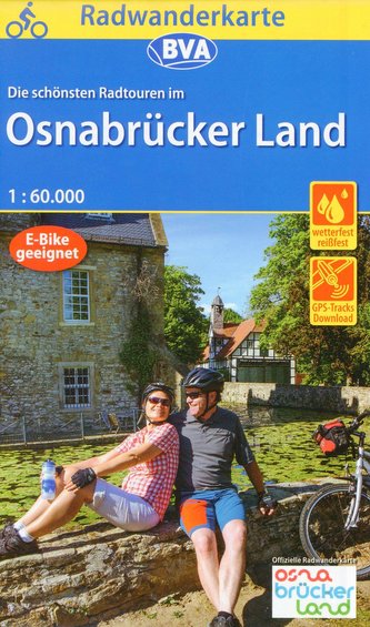 Radwanderkarte BVA Radwandern im Osnabrücker Land 1:60.000, reiß- und wetterfest, GPS-Tracks Download
