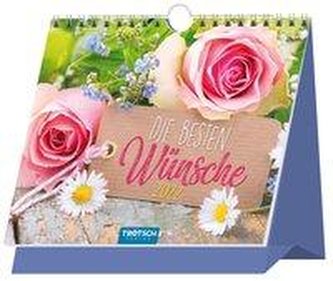 Aufstellkalender \"Die besten Wünsche\" 2022