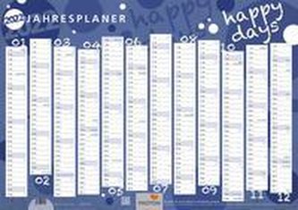 TERMINPLANER \"HAPPY DAYS\" Wandkalender 2022