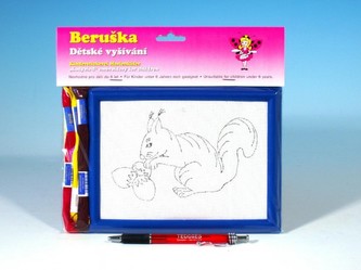 Vyšívání obdélníkový rámeček
