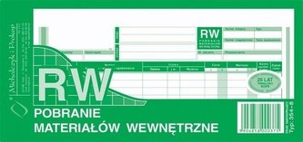 RW Pobranie materiałów wewnętrzne 354-8