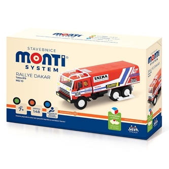 Stavebnice Monti 10 Rallye Dakar Tatra 815 1:48 v krabici 22x15x6cm