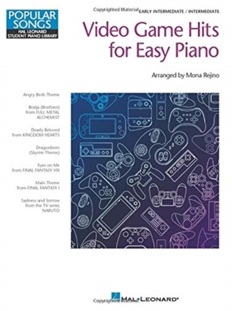 VIDEO GAME HITS FOR EASY PIANO