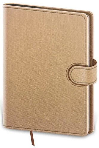 Diář 2022 Flip-béžovo/šedý, týdenní, A5