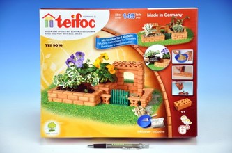 Stavebnice Teifoc Zahrada Paola 145ks v krabici 35x29x8cm