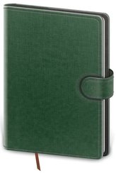 Diář 2022 Flip - zeleno/šedý, týdenní kapesní