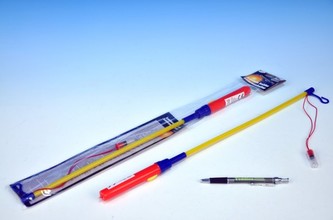Hůlka k lampionu 50cm na baterie v sáčku karneval