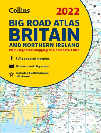 2022 Collins Big Road Atlas Britain 2022 Collins Big Road Atlas Britain