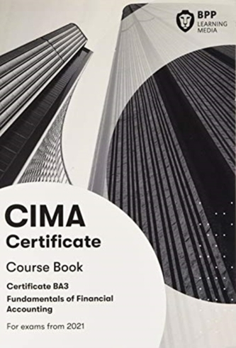CIMA BA3 Fundamentals of Financial Accounting