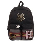 Batoh Harry Potter: Erb Bradavic - Hogwarts (30 x 45 x 15 cm|objem 20,2 litrů) černý polyester