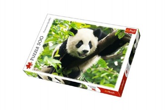 Trefl - Puzzle Panda 500 dílků 48x34cm v krabici