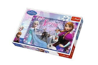 Trefl Puzzle Frozen - Jaro je ve vzduchu / 260 dílků