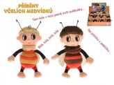 Příběhy včelích medvídků -  Čmelda nebo Brumda plyš 15cm na baterie s písničkami