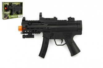 Samopal plast 28cm na baterie v krabici