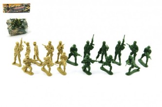 Sada vojáci plast v sáčku 18x20cm