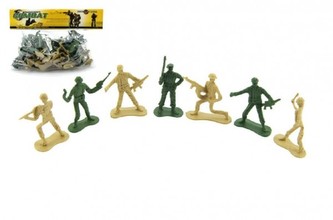 Sada vojáci plast v sáčku 28x25cm