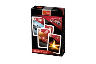 Černý Petr Auta 3/Cars Disney společenská hra v krabičce 6x9cm