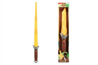 Meč pirát plast +/-80cm na baterie se světlem se zvukem v krabici