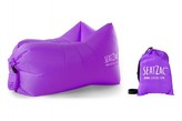 Samonafukovací sedací vak fialový voděodolný 110x70x80cm SeatZac v sáčku