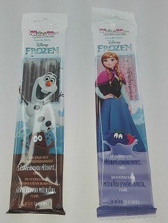 MilkiMix brčko Frozen Čokoláda 5ks 30g