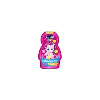 On line kids 2v1 šampon a sprchový gel NEW Limonade 250 ml