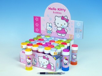 Bublifuk 60ml Hello Kitty 11,5cm 5 barev 36ks v boxu