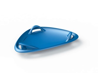 (C)Sněžný talíř Meteor modrý plast průměr 60cm