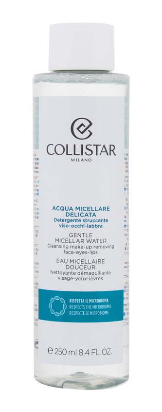 Collistar Respect The Microbioma Micelární voda Gentle Micellar Water 250 ml pro ženy Collistar Respect The Microbioma Micelární voda Gentle Micellar Water 250 ml pro ženy