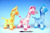 Žirafa plyš 22cm, 3 barvy od 0 měsíců - 1 kus