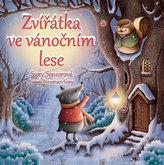 Zvířátka ve vánočním lese