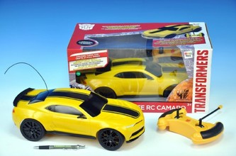 Auto RC Bumblebee Transformers 27/40MHz plná funkce 35cm na vysílačku na baterie v krabičce
