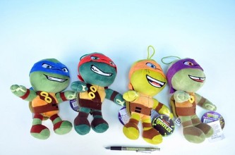 KMS Želvy Ninja plyš 21cm asst 4 druhy od 0 měsíců