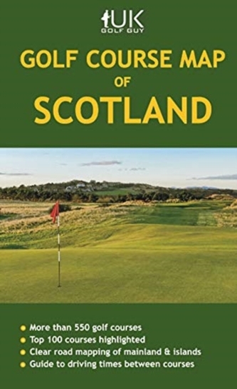 Golf Course Map of Scotland