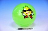 Míč s potiskem citron 21cm 100g v síťce od 24 měsíců