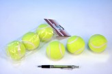 Tenisové míčky 3ks v sáčku