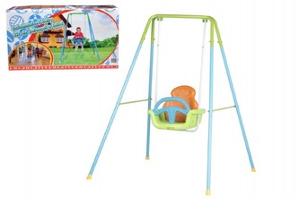 Houpačka Baby kov/plast 110x128cm v krabici