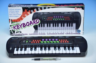 Piánko/Varhany plast 32 kláves 40cm na baterie v krabici