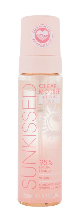 Sunkissed Clear Mousse Samoopalovací přípravek 1 Hour Tan 200 ml pro ženy