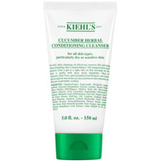 Kiehl´s Jemně pěnivá čisticí pleťová emulze Cucumber Herbal (Conditioning Cleanser) 150 ml woman