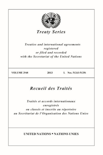 Treaty Series 2948 (English/French Edition) Treaty Series 2948 (English/French Edition)