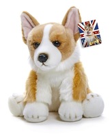 Plyšový pejsek Corgi sedící 30 cm