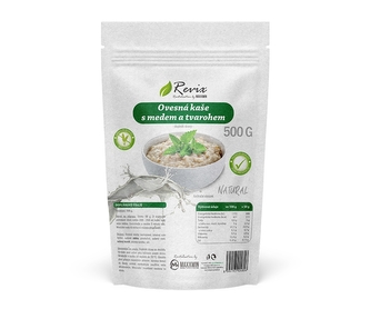 Revix by Maxxwin - Ovesná kaše s medem a tvarohem 500g 10 porcí - natural Revix by Maxxwin - Ovesná kaše s medem a tvarohem 500g 10 porcí - natural